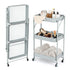 3-Tier Foldable Trolley - Grey
