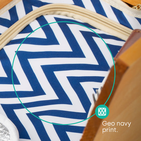 Katrine 4-Person Woven Picnic Basket