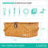 Katrine 4-Person Woven Picnic Basket
