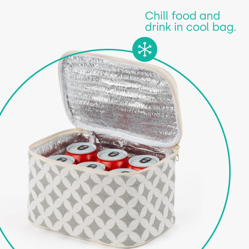 Lomond 4-Person Wicker Picnic Basket