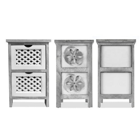 Minerva 2 Tier Woven Drawer