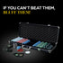500 Chip Pro Poker Set - Black Edition
