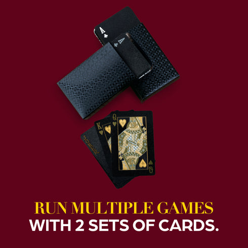 500 Chip Pro Poker Set - Black Edition