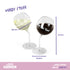 Tipsy Wine Glasses - Set of 2