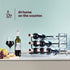 Modular Wine Rack - Silver