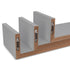 U-shaped Floating Shelves - Grey