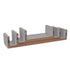 U-shaped Floating Shelves - Grey
