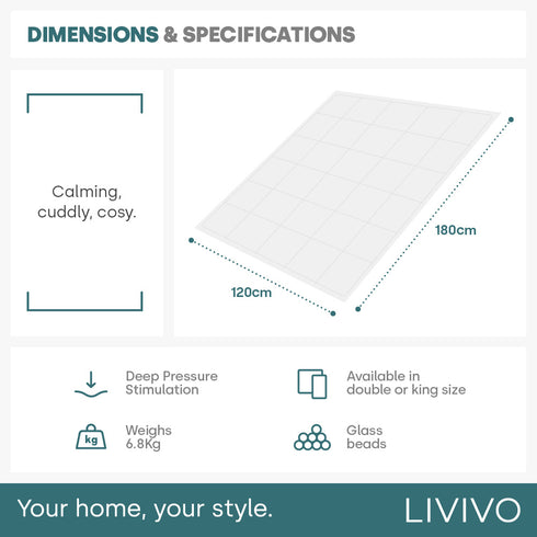 Weighted Double Blanket - Pink