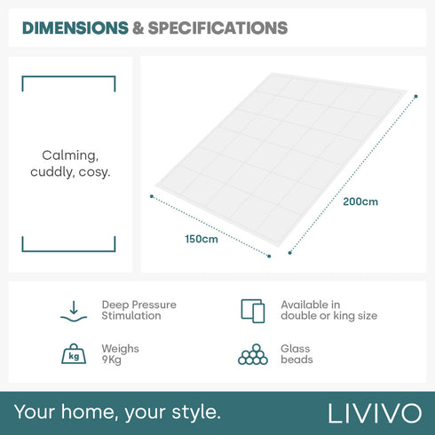 Weighted King Blanket - Pink