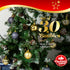 30 Christmas Baubles - Gold & Silver