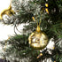 30 Christmas Baubles - Gold & Silver