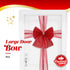 Large Christmas Door Bow - Red