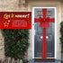 Large Christmas Door Bow - Red