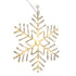 43cm Snowflake Window Light - Cool White