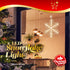 43cm Snowflake Window Light - Cool White