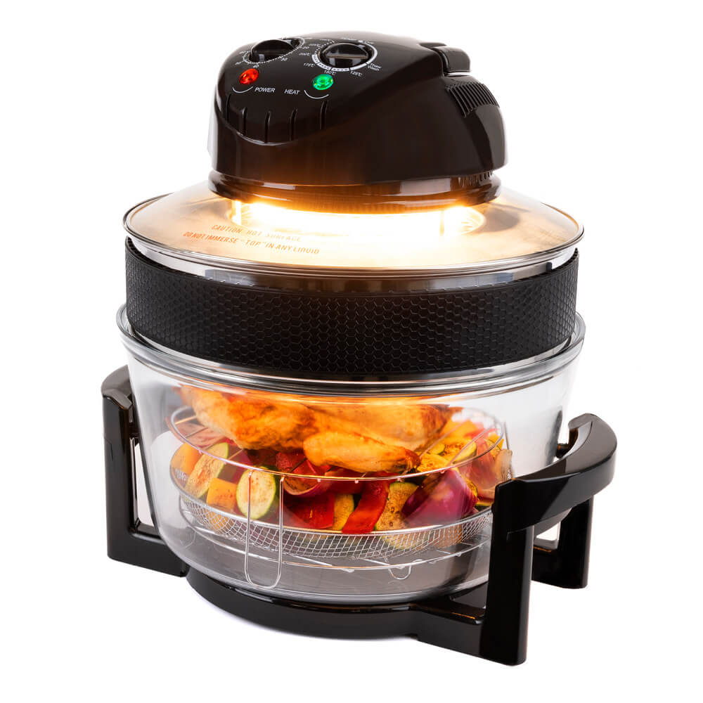 Livivo 17L Halogen Oven Black Free Delivery