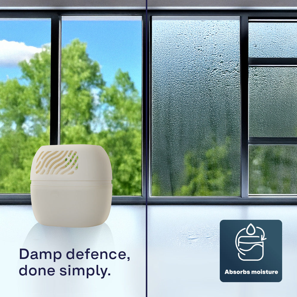 Clayr | LIVIVO Reusable Dehumidifier 1000ml - 2 Refill Tabs Silicon ...