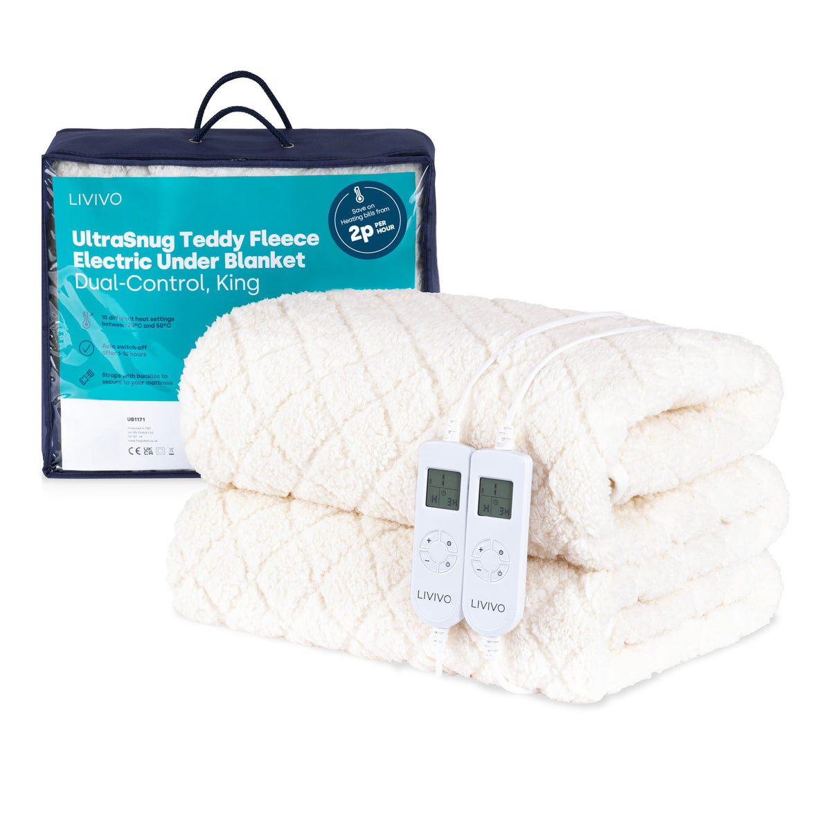 Livivo UltraSnug Electric UnderBlanket King Free Delivery