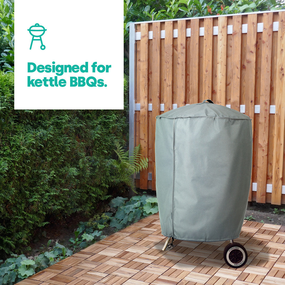 Livivo | Kettle BBQ Cover - Grey | Free Delivery