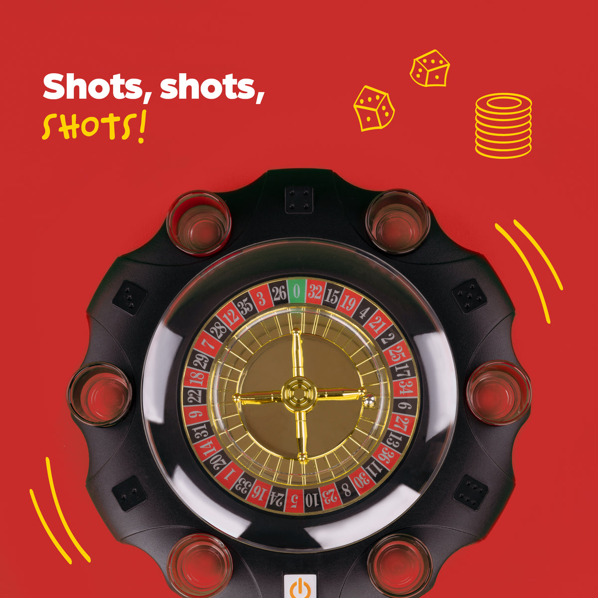 Livivo | Shot Roulette Electric Drinking Game | Free Delivery